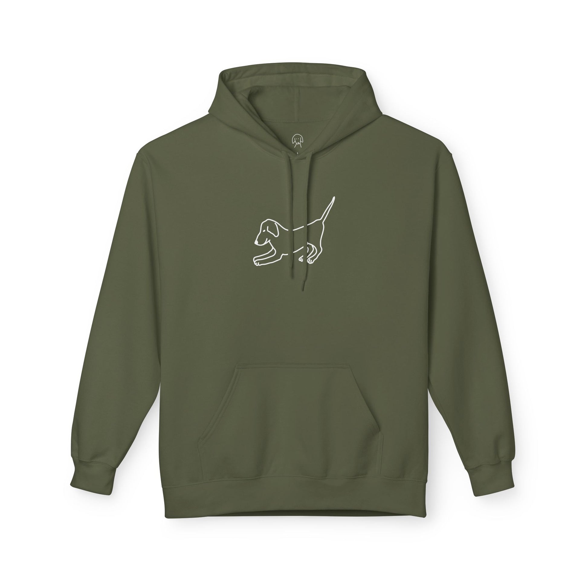 Downward Dog |  Softstyle Fleece Hoodie