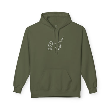 Downward Dog |  Softstyle Fleece Hoodie