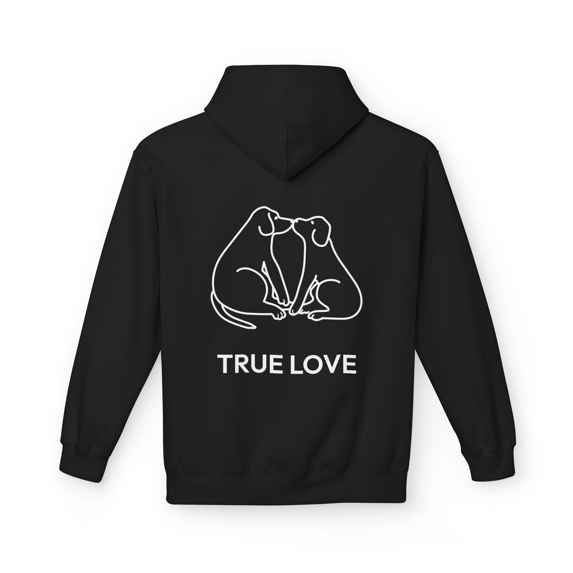True Love — Softstyle Fleece Hoodie (Back Print)