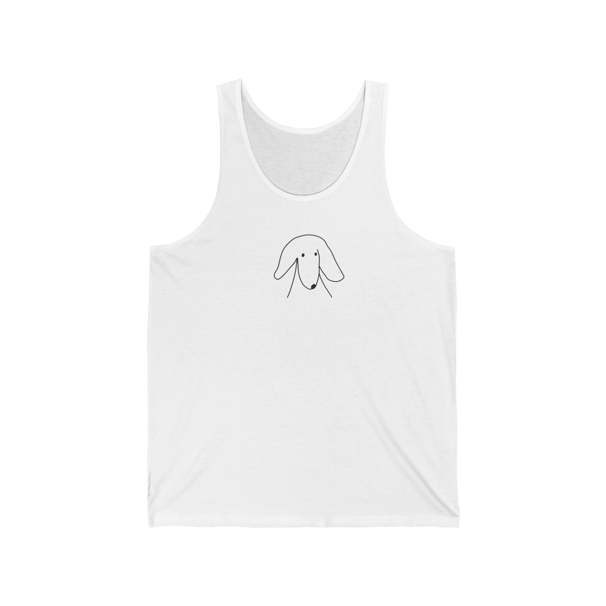 Sideways Glance | 100% Cotton Tank Top | Face Time Collection