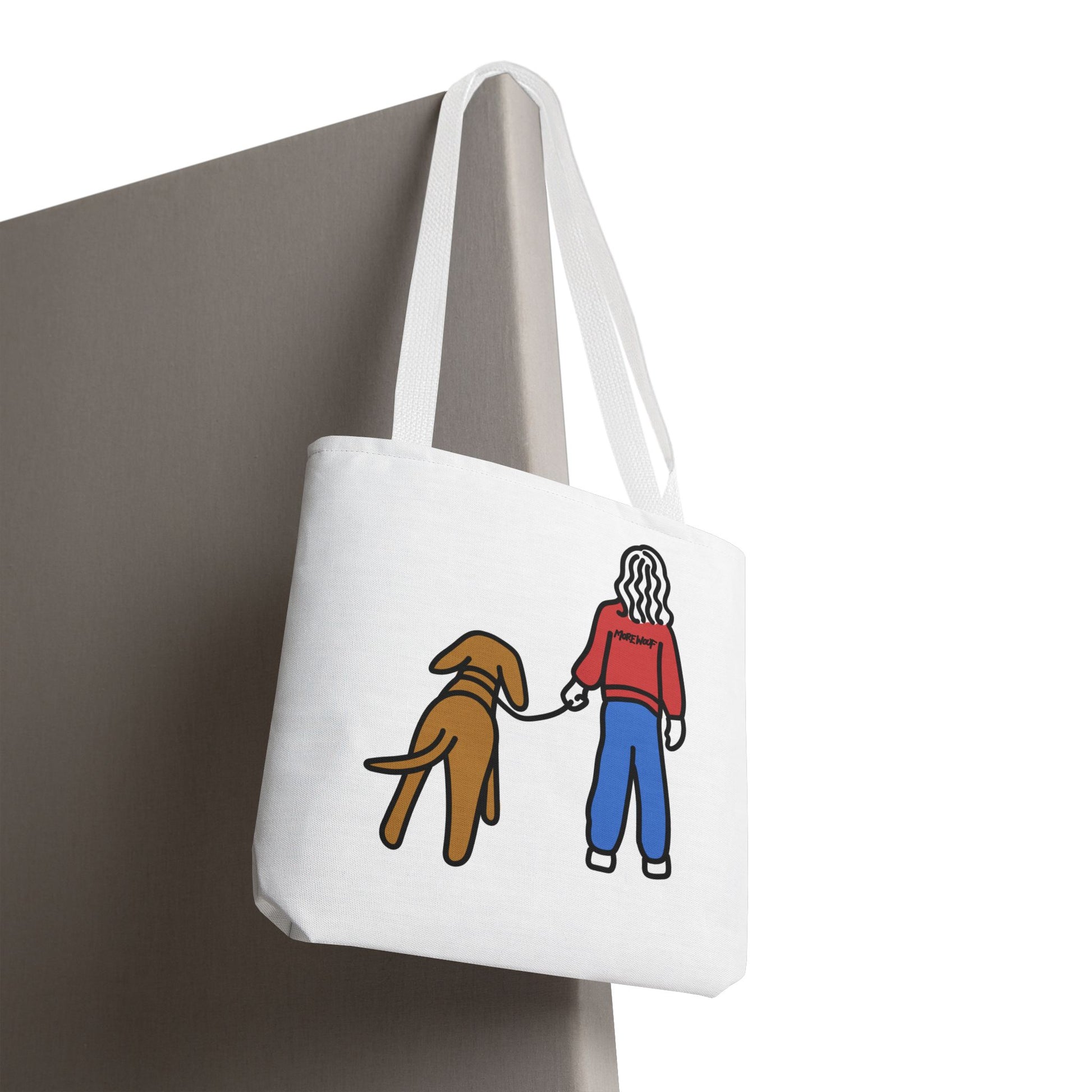 Dog Lover Tote Bag | "You'll Never Walk Alone" | Color Collection