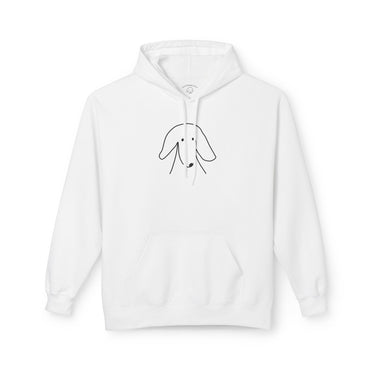 "Sideways Glance" | Softstyle Fleece Hoodie | Face Time Collection