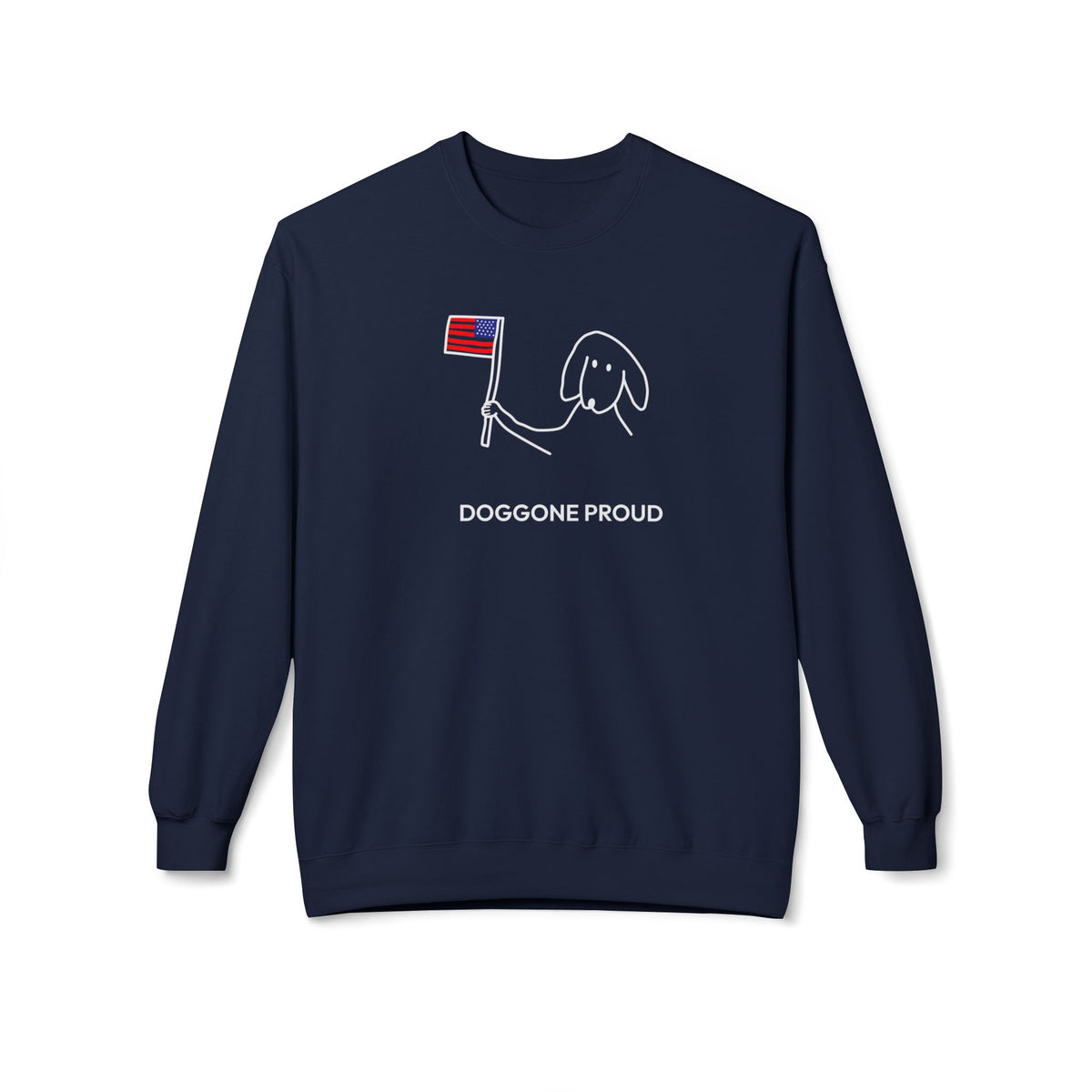 Doggone Proud | Soft Fleece Sweatshirt | Color Collection