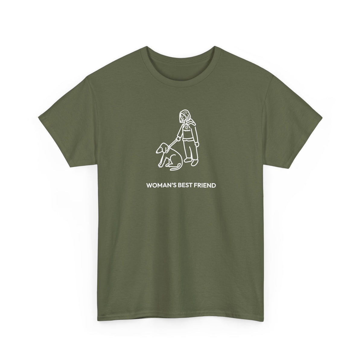 Woman's Best Friend | Soft Cotton Tee