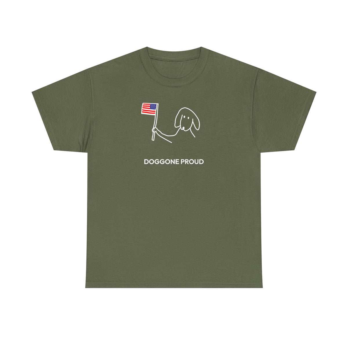 Doggone Proud | Soft Cotton Tee | Color Collection