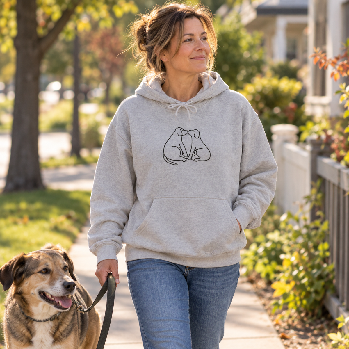 True Love | Embroidered Soft Fleece Hoodie