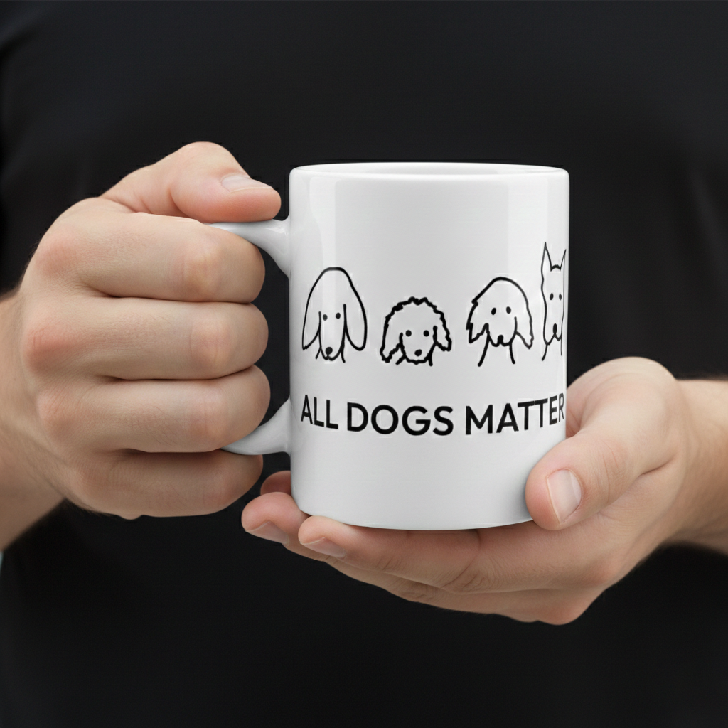 All Dogs Matter | Coffee Mug  (11oz) | Rescue Collection