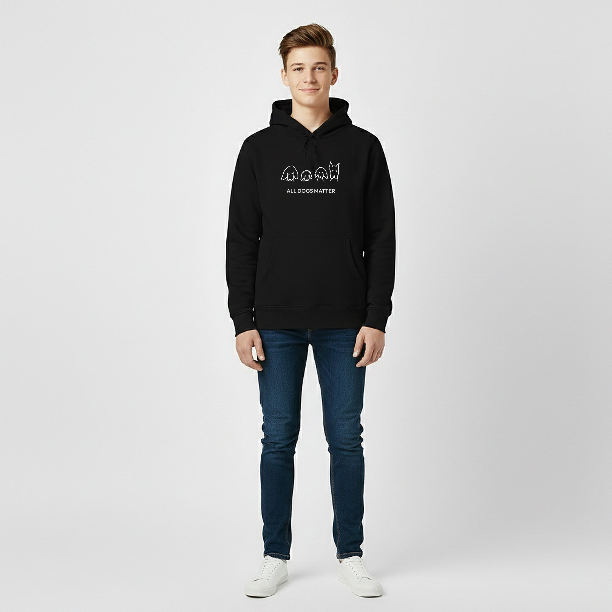All Dogs Matter | Youth Hoodie | Rescue Collection
