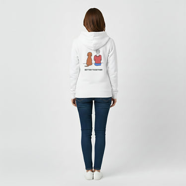 Better Together | Softstyle Fleece Hoodie (Back Print) | Color Collection