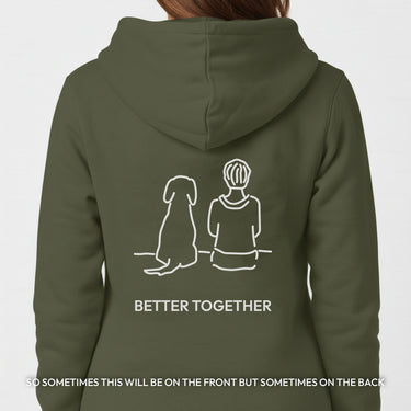 Better Together (Back Print)| Softstyle Fleece Hoodie