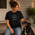 Cat Kisses t-shirt, printed with two dogs nuzzling nose to nose