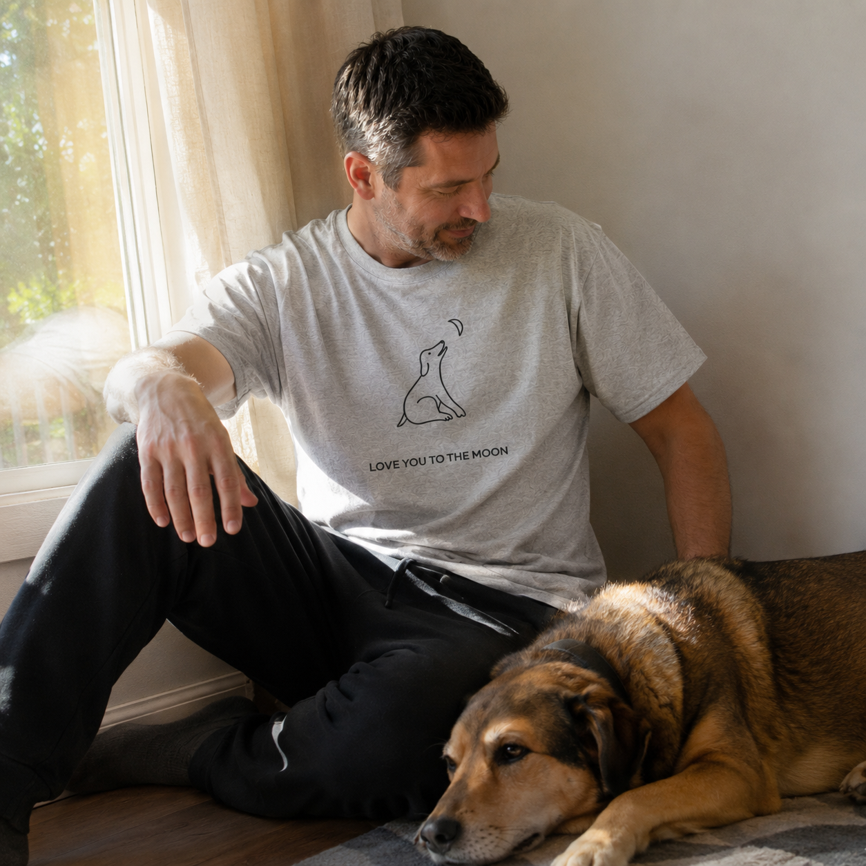 Love You To The Moon | Soft Cotton Tee