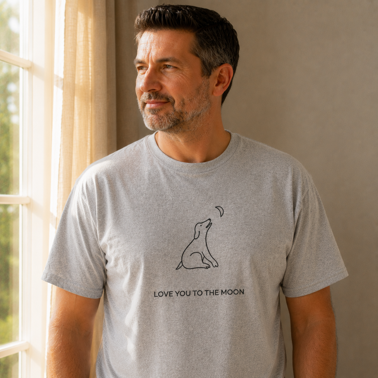Love You To The Moon | Soft Cotton Tee