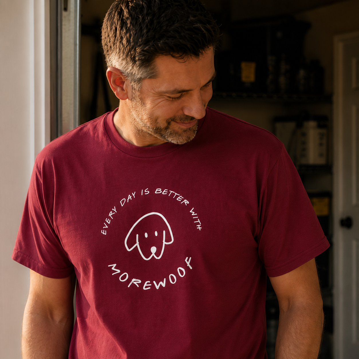 Every Day is Better With More Woof | Soft Cotton Tee