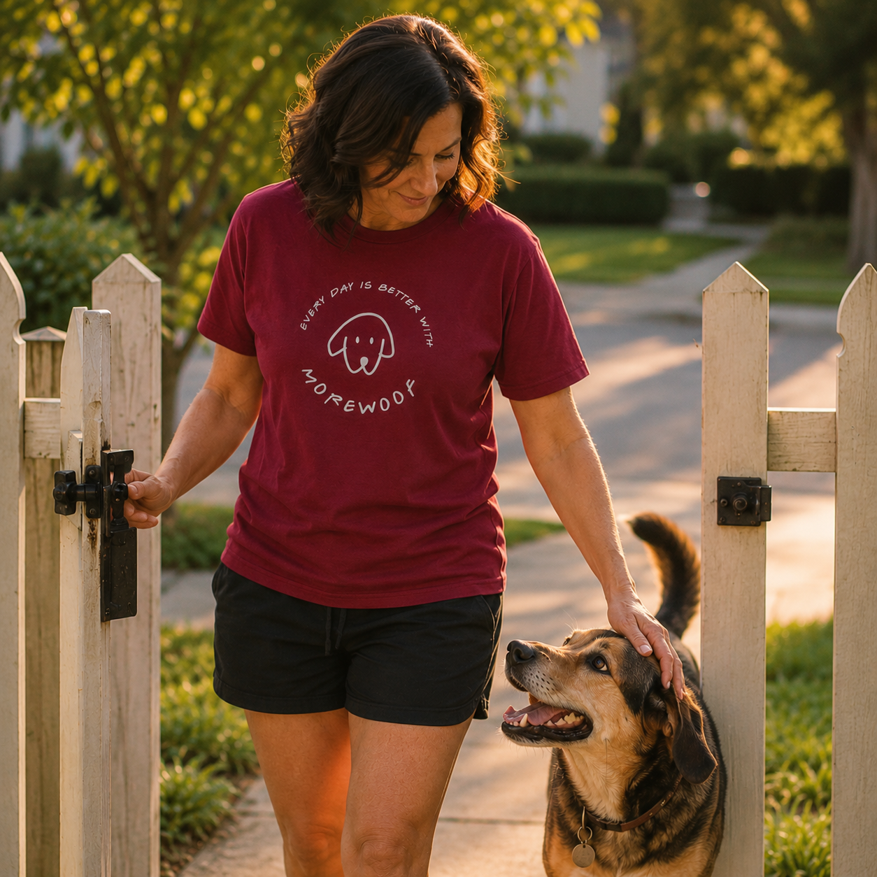 Every Day is Better With More Woof | Soft Cotton Tee
