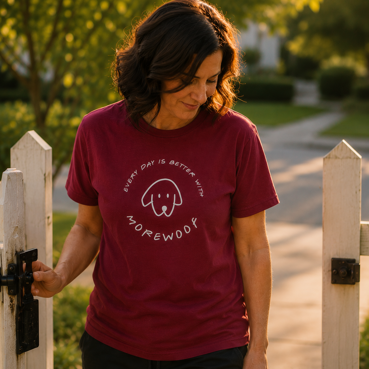 Every Day is Better With More Woof | Soft Cotton Tee