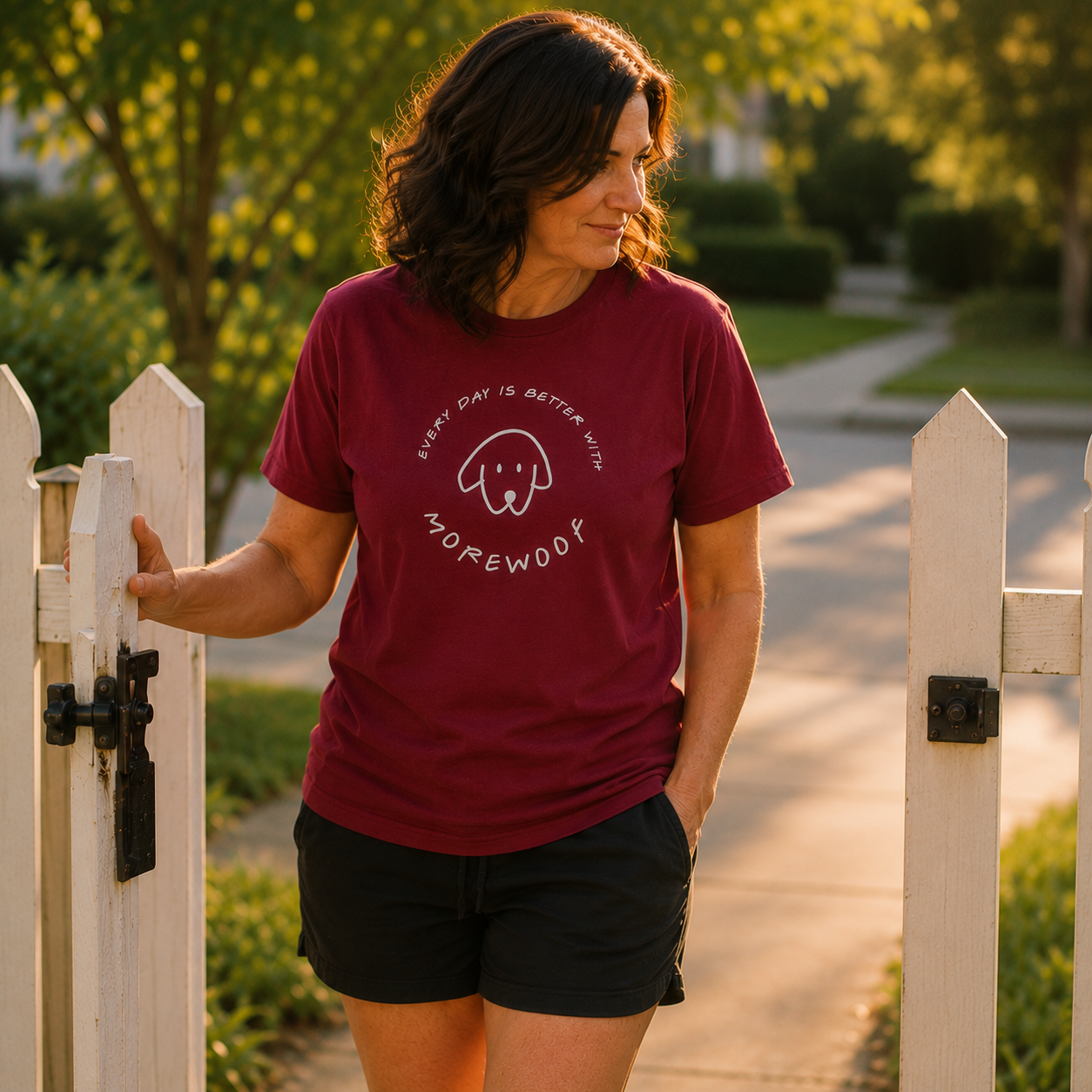 Every Day is Better With More Woof | Soft Cotton Tee