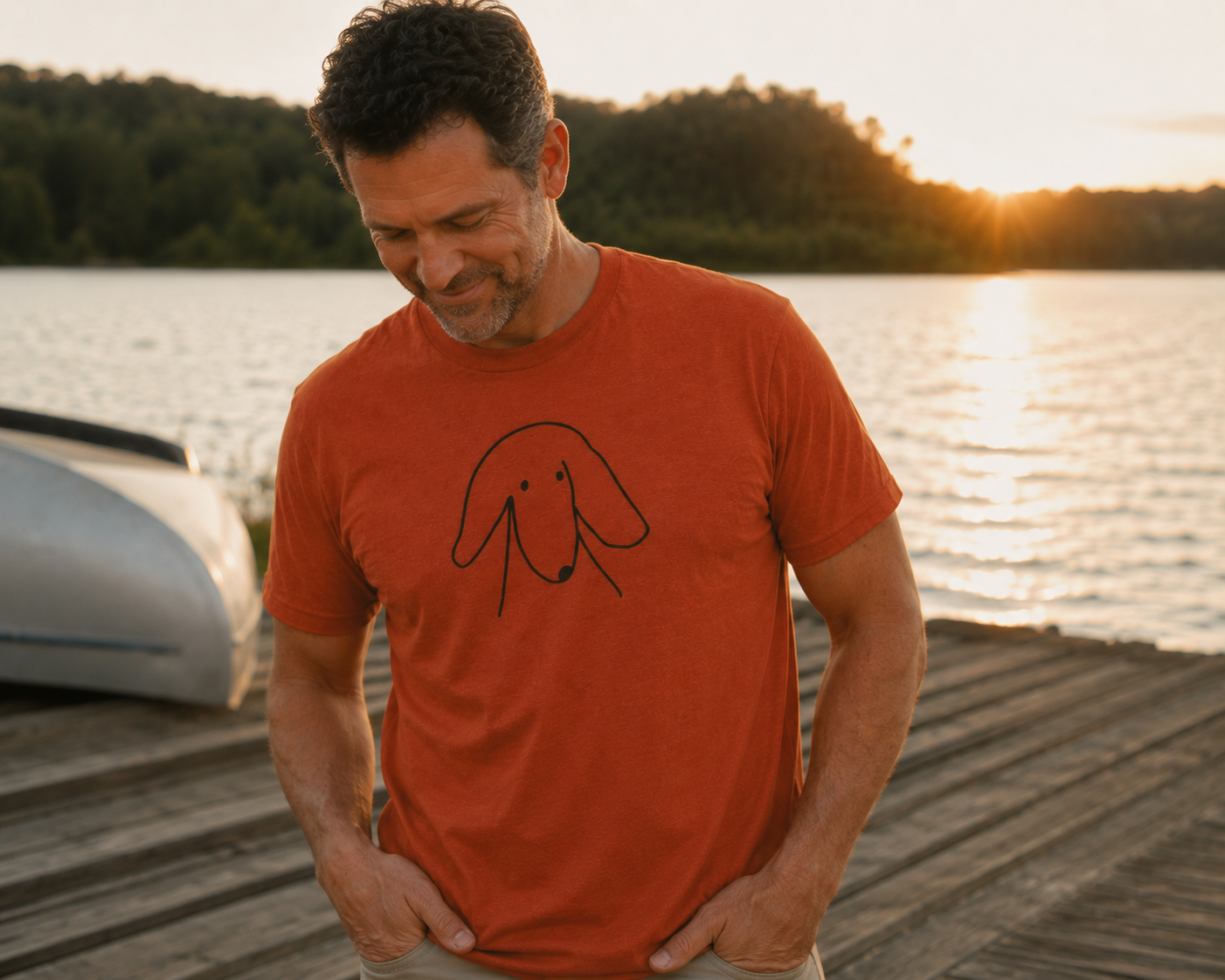 Sideways Glance | Soft Cotton Tee | Face Time Collection