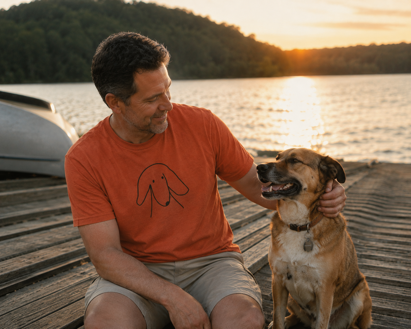 Sideways Glance | Soft Cotton Tee | Face Time Collection