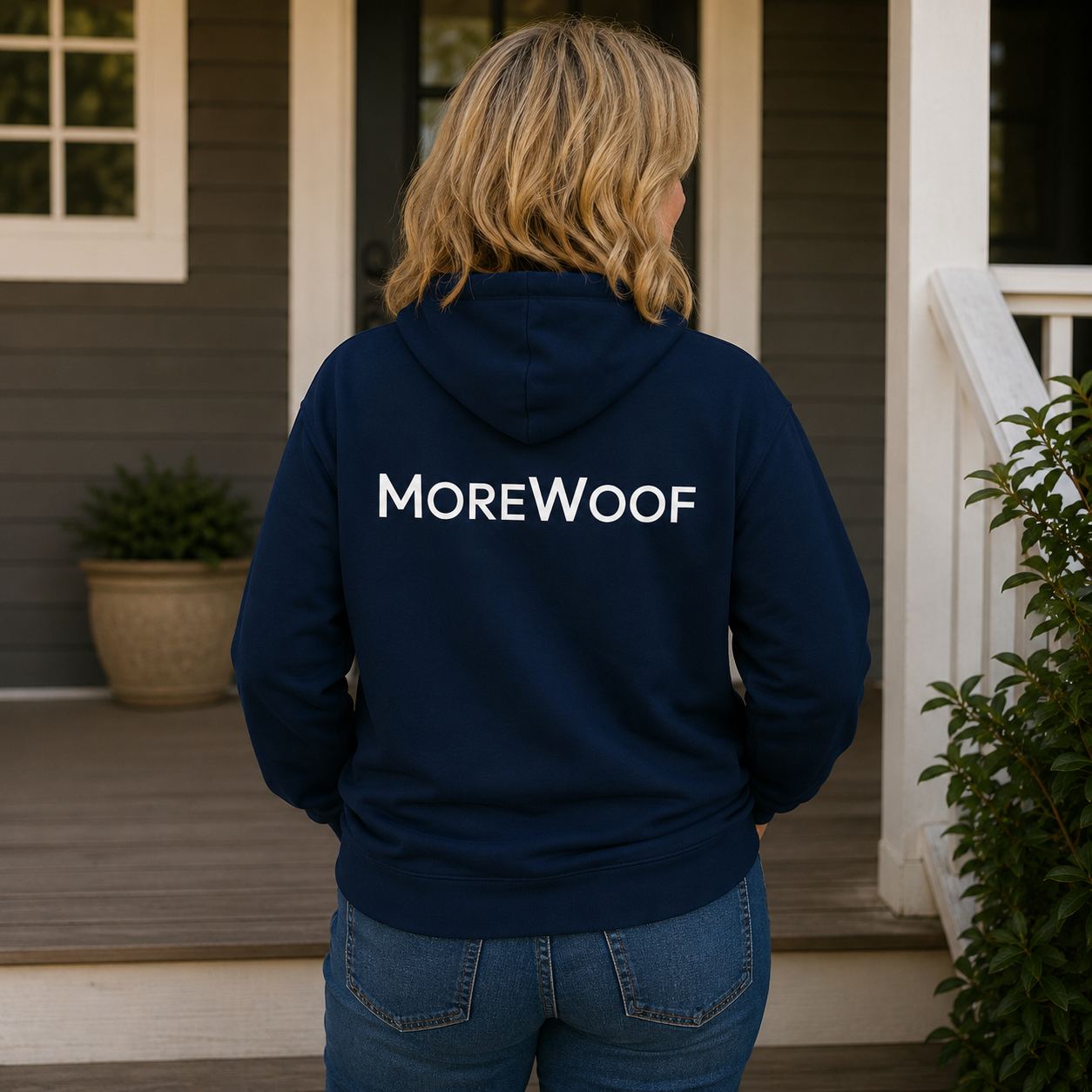 Downward Dog |  Softstyle Fleece Hoodie