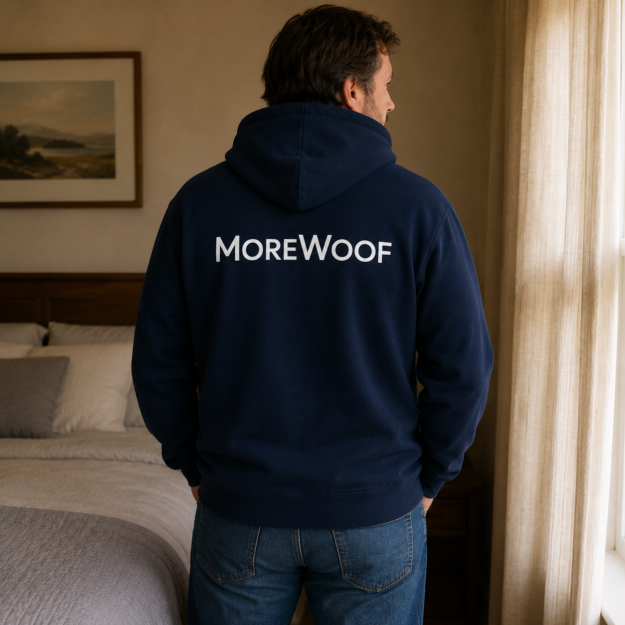 Downward Dog |  Softstyle Fleece Hoodie