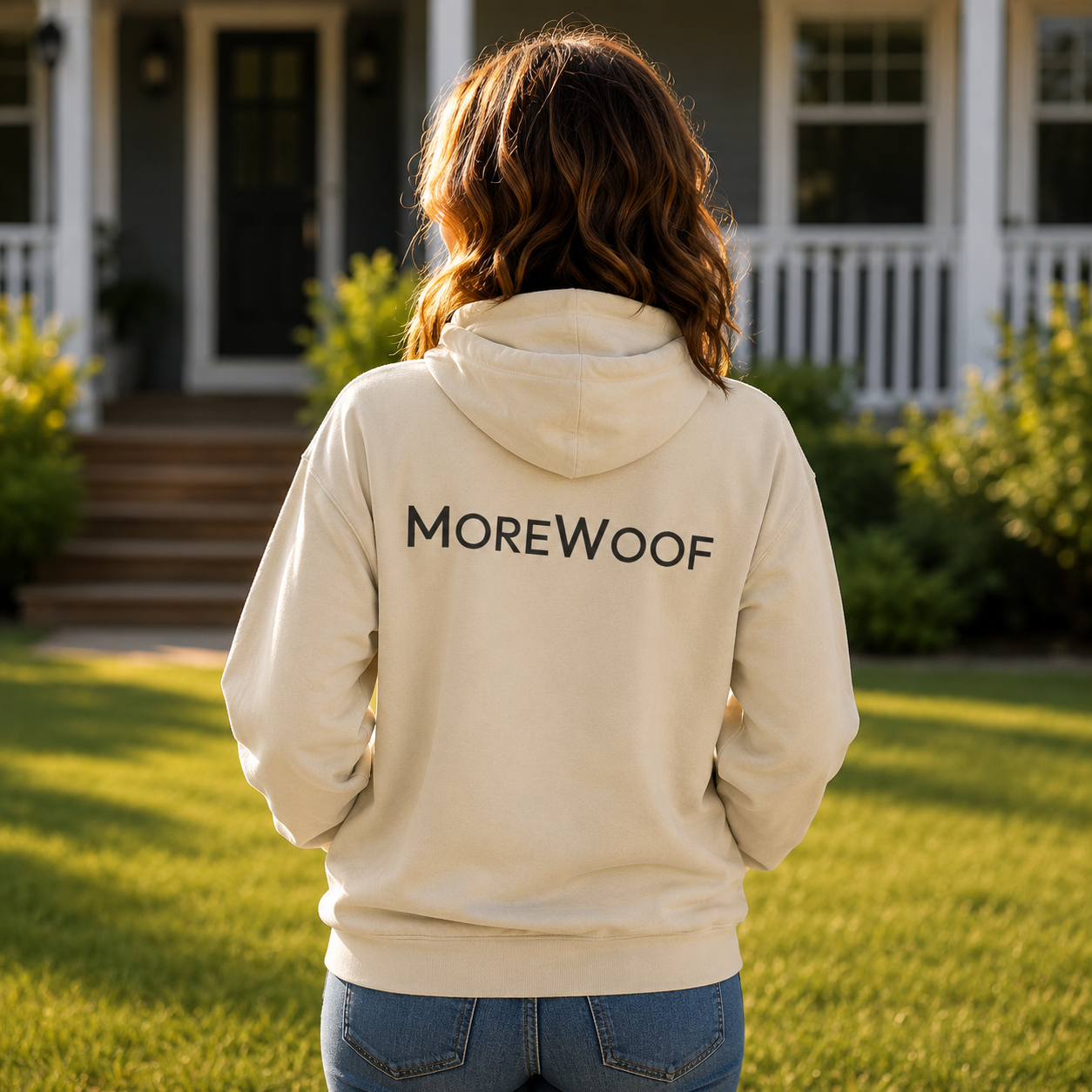 "Curly" | Softstyle Fleece Hoodie | Face Time Collection