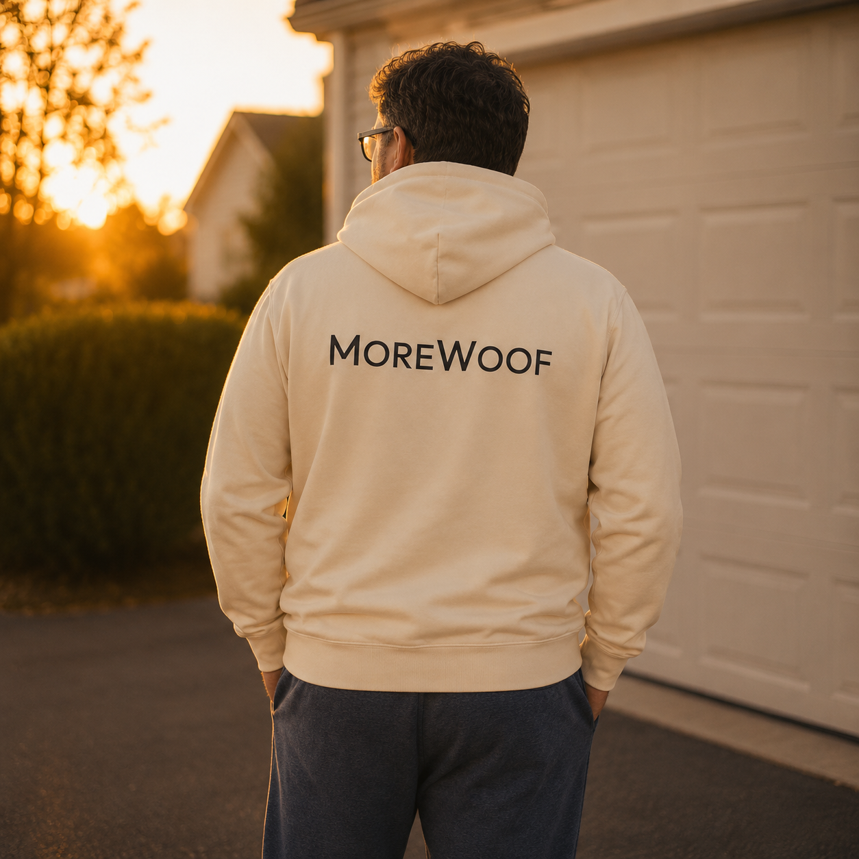"Curly" | Softstyle Fleece Hoodie | Face Time Collection