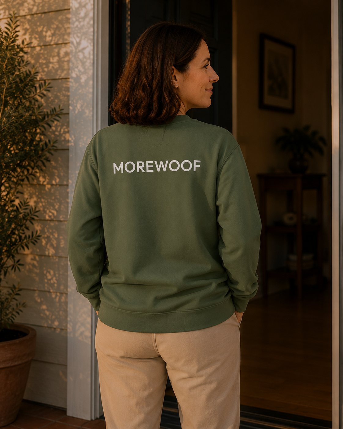 Dog Mom | Softstyle Fleece Sweatshirt