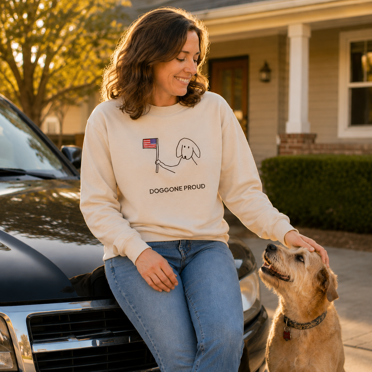 Doggone Proud | Softstyle Fleece Sweatshirt | Color Collection