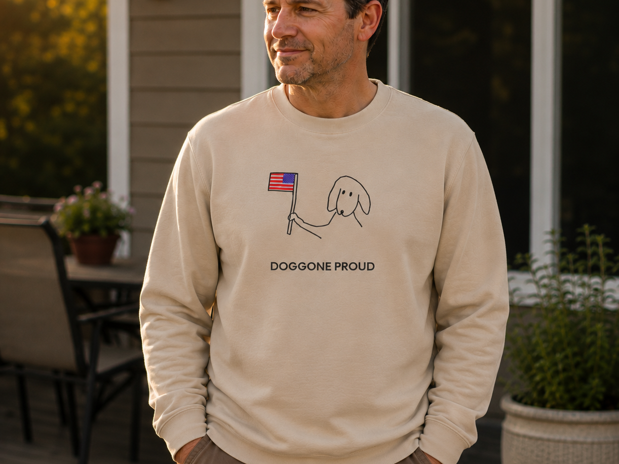 Doggone Proud | Soft Fleece Sweatshirt | Color Collection