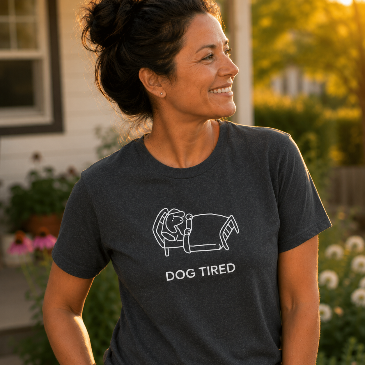 Dog Tired | Soft Cotton Tee
