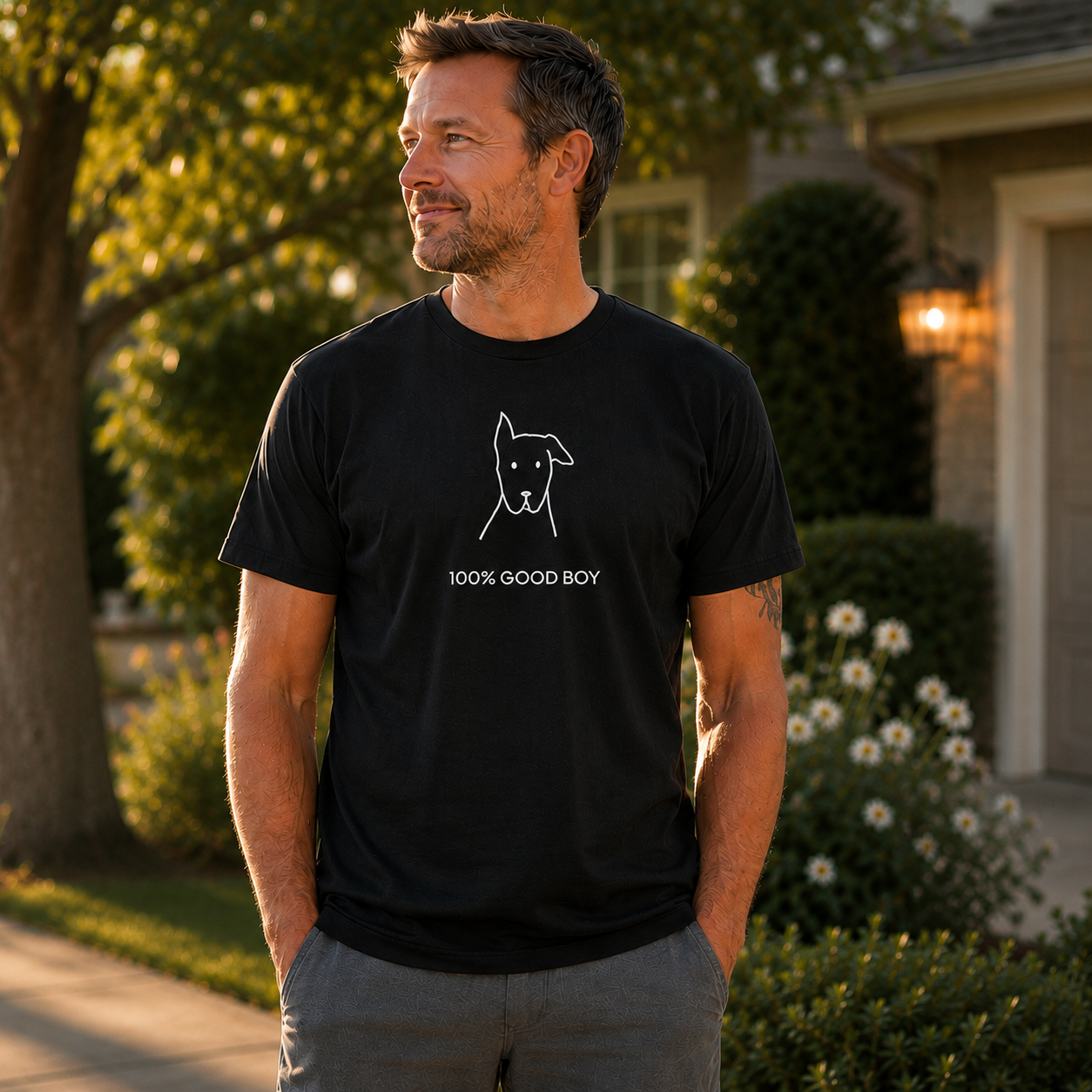 100% Good Boy | Soft Cotton Tee | Rescue Collection