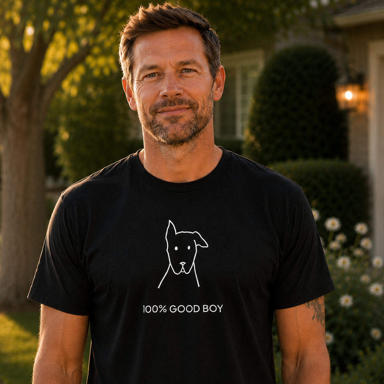 100% Good Boy | Soft Cotton Tee | Rescue Collection
