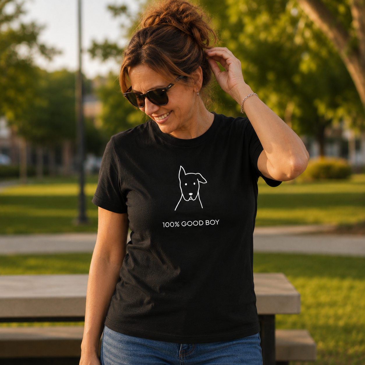 100% Good Boy | Soft Cotton Tee | Rescue Collection