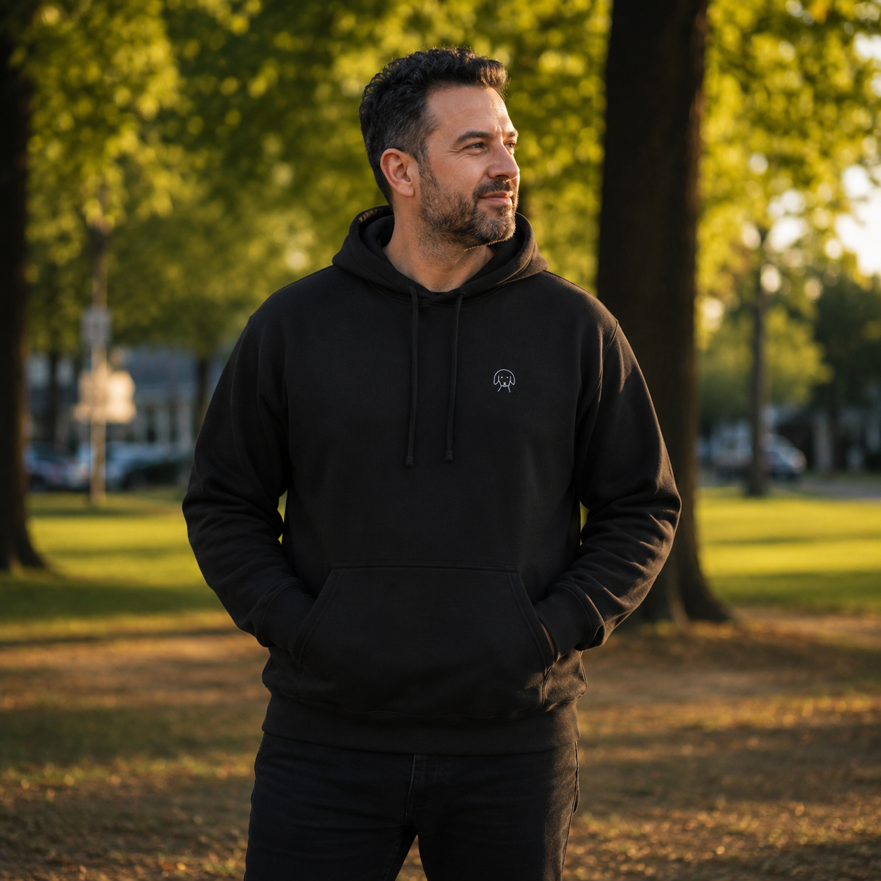 Life is Better with a Dog -- Beach (Back Print) | Soft Fleece Hoodie | Life Is Better With A Dog Collection | Summer Collection