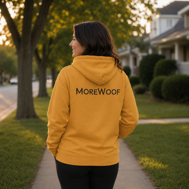 "Sideways Glance" | Softstyle Fleece Hoodie | Face Time Collection