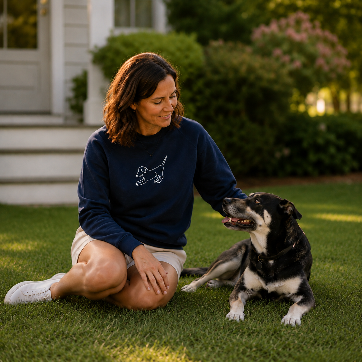 Downward Dog |  Soft Fleece Sweatshirt