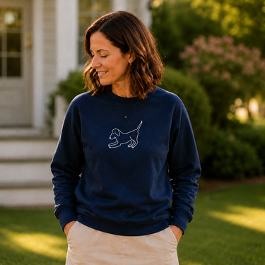 Downward Dog |  Softstyle Fleece Sweatshirt