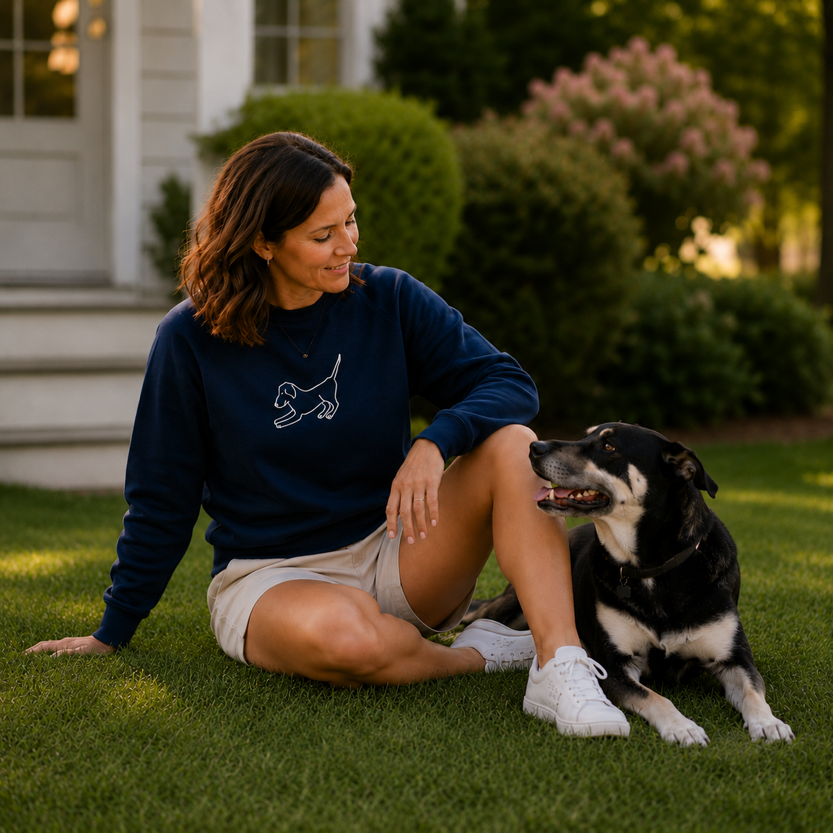 Downward Dog |  Soft Fleece Sweatshirt