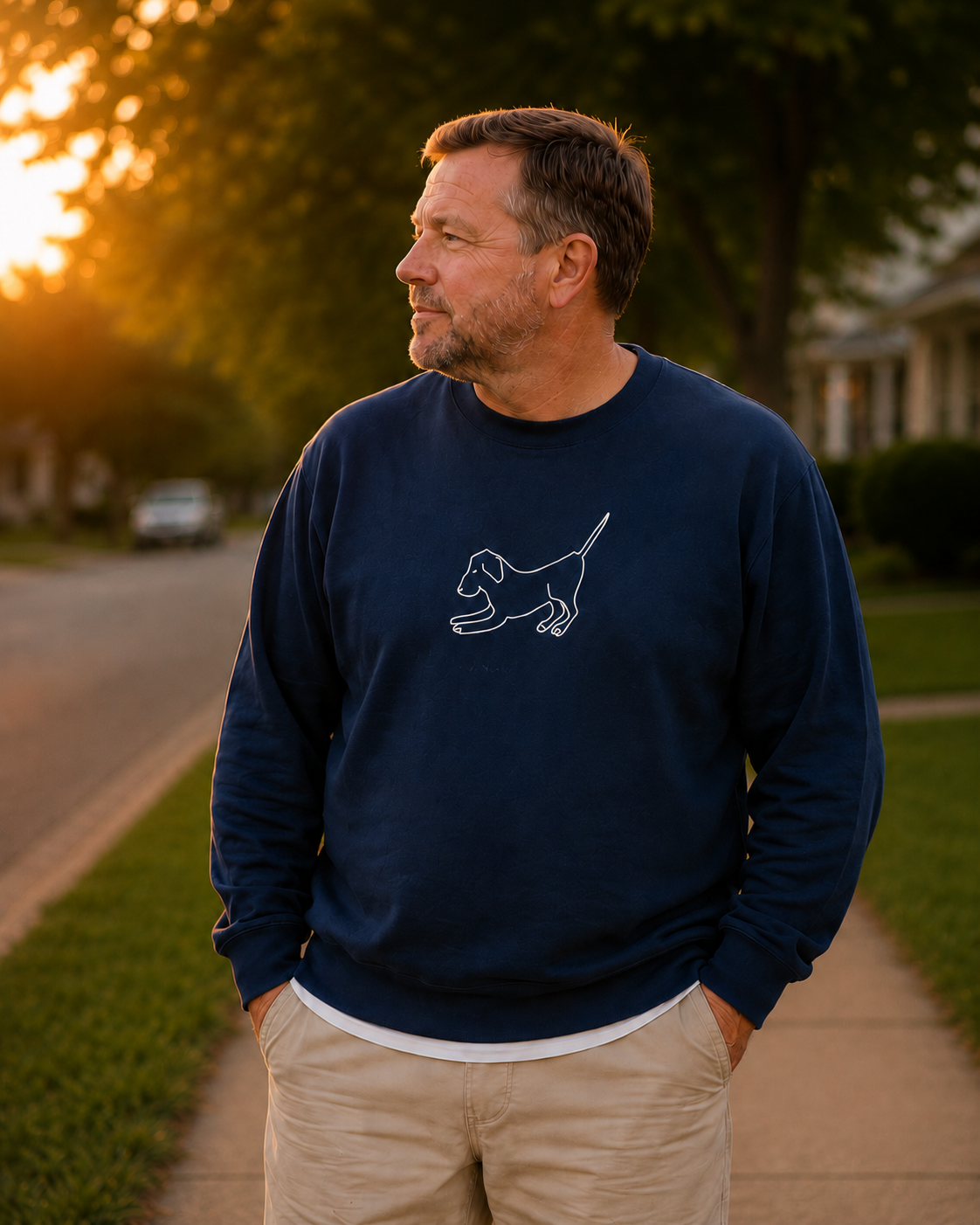 Downward Dog |  Soft Fleece Sweatshirt