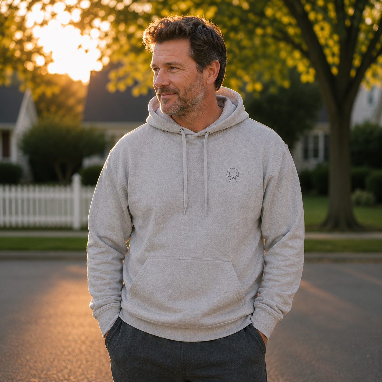You'll Never Walk Alone (Back Print) | Softstyle Fleece Hoodie | Color Collection