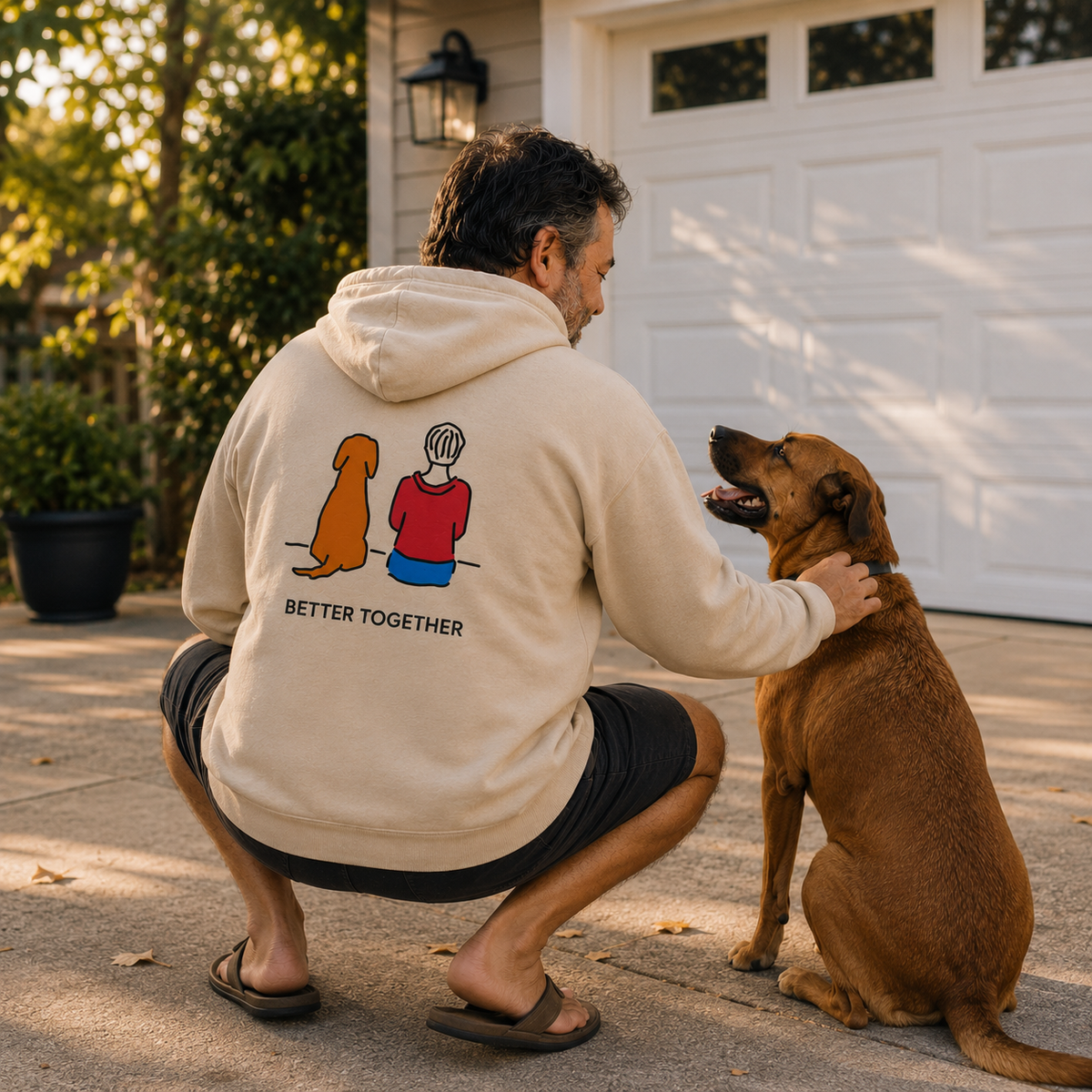 Better Together (Back Print) | Soft Fleece Hoodie | Color Collection