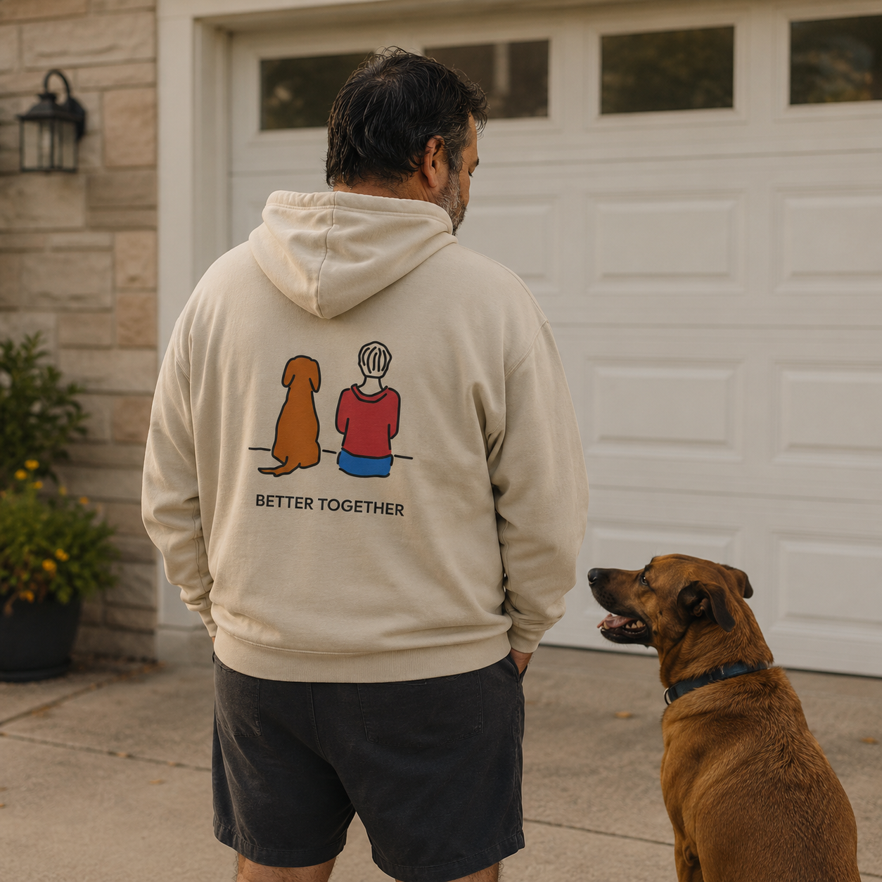 Better Together (Back Print) | Softstyle Fleece Hoodie | Color Collection