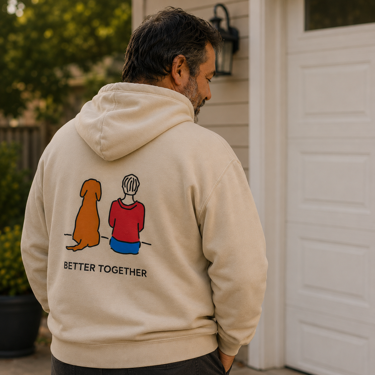 Better Together (Back Print) | Softstyle Fleece Hoodie | Color Collection