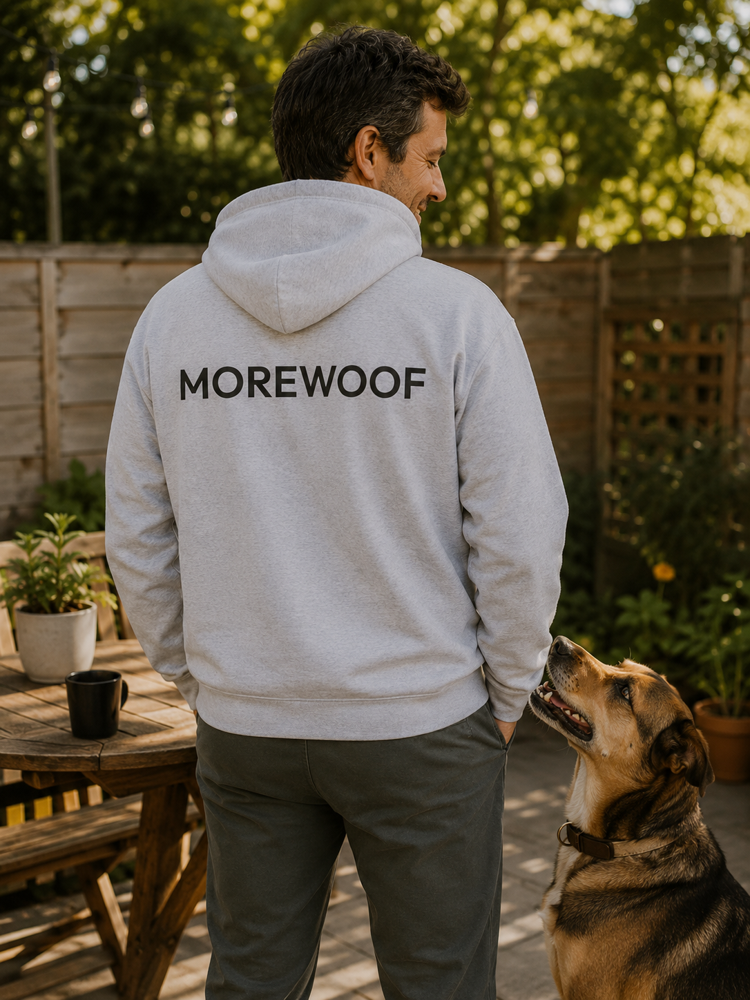 All Dogs Matter | Morewoof Softstyle Fleece Hoodie | Rescue Collection