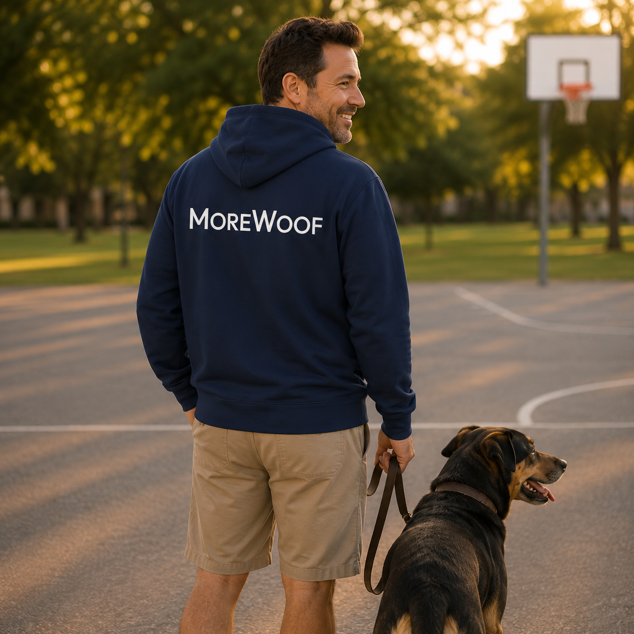 Love Like A Dog | Softstyle Fleece Hoodie | Color Collection
