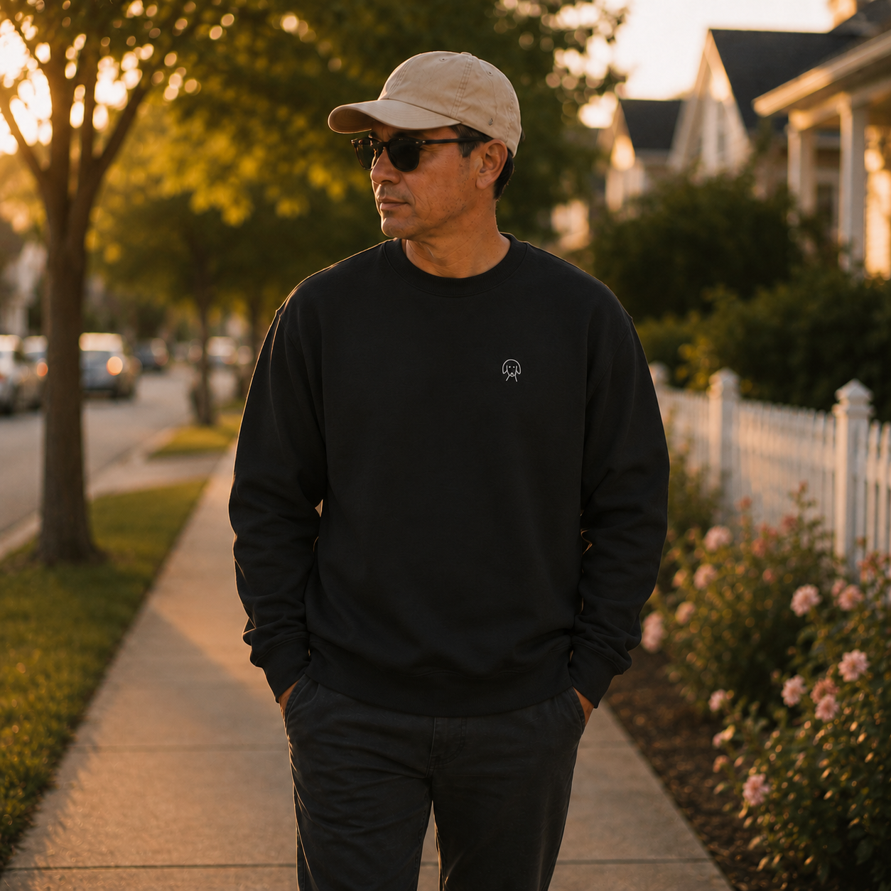 You'll Never Walk Alone (Back Print) | Softstyle Fleece Sweatshirt