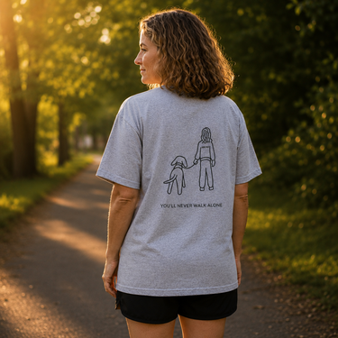 You'll Never Walk Alone (Back Print) | Soft Cotton Tee