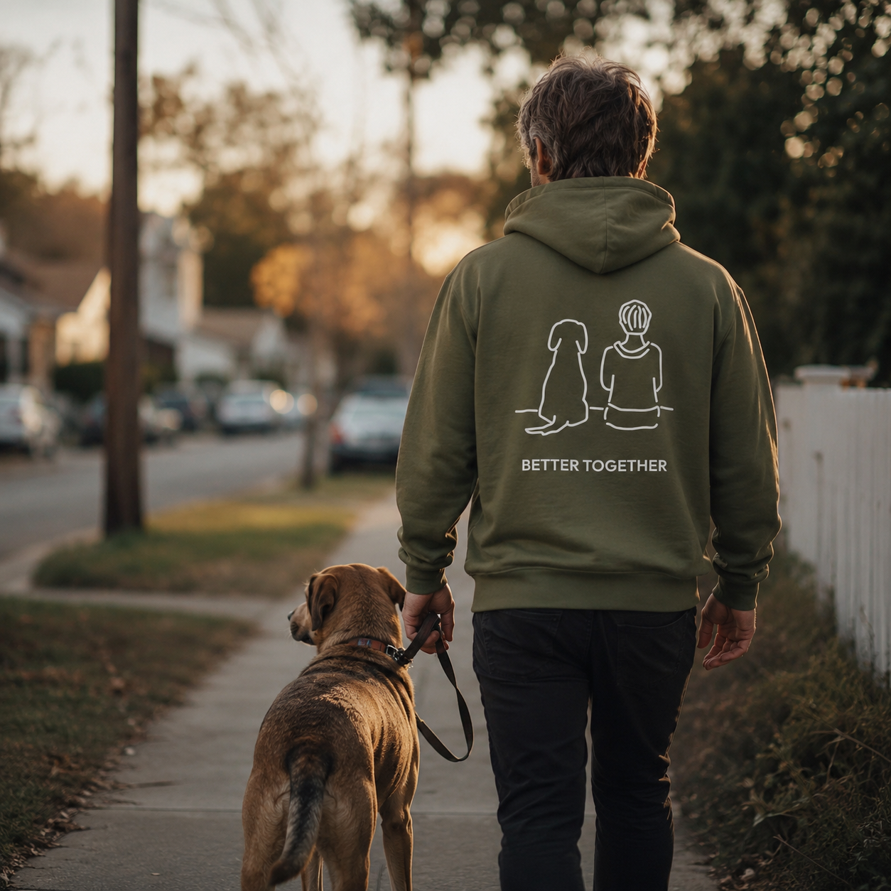 Better Together (Back Print)| Softstyle Fleece Hoodie