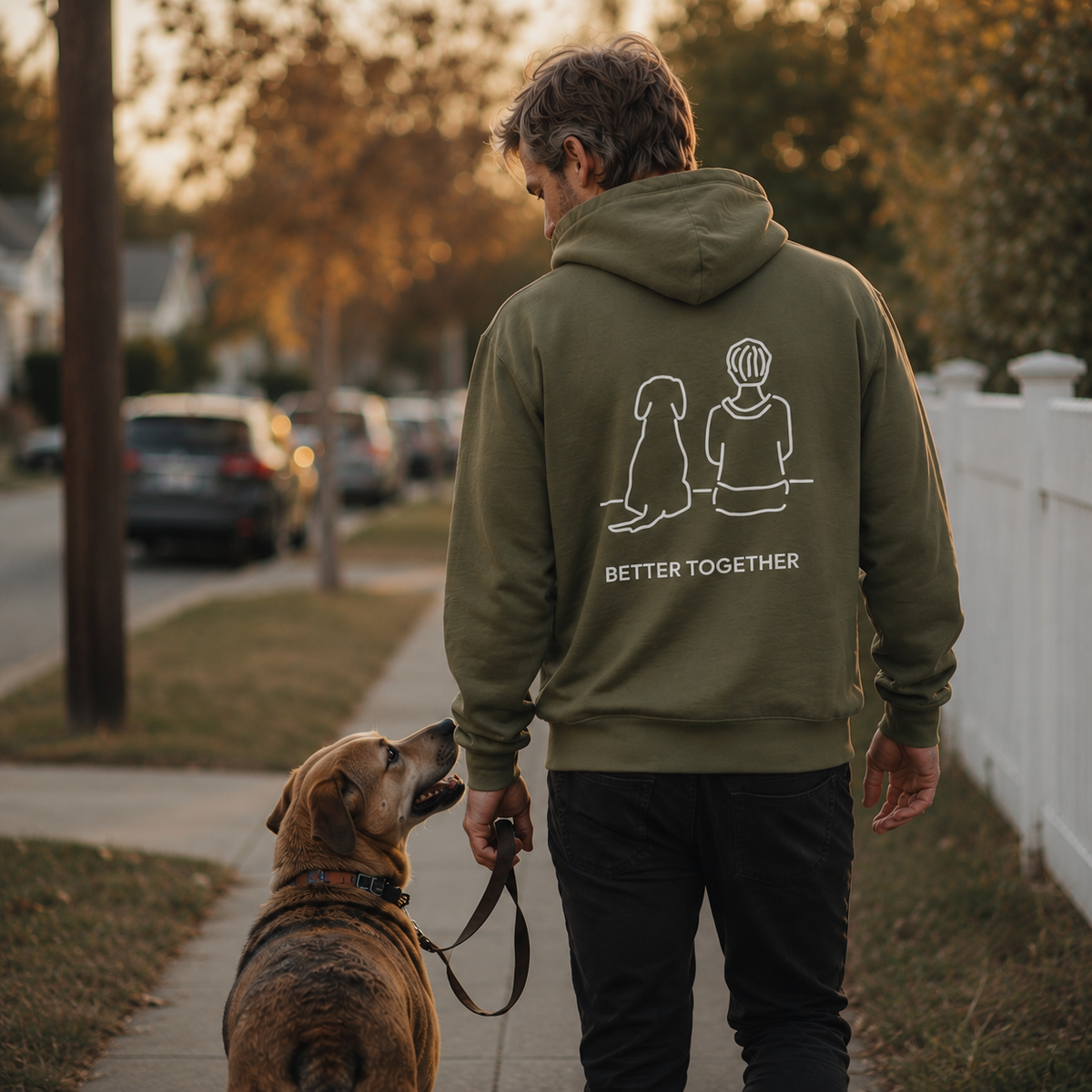 Better Together (Back Print)| Softstyle Fleece Hoodie